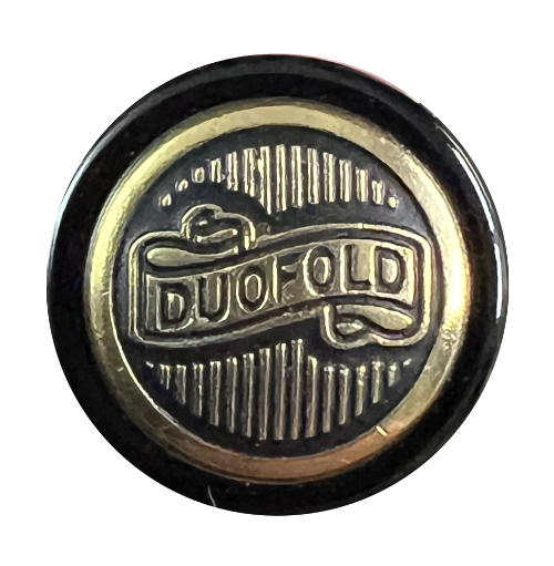 Parker Duofold Centennial crown decal Duofold banner gold